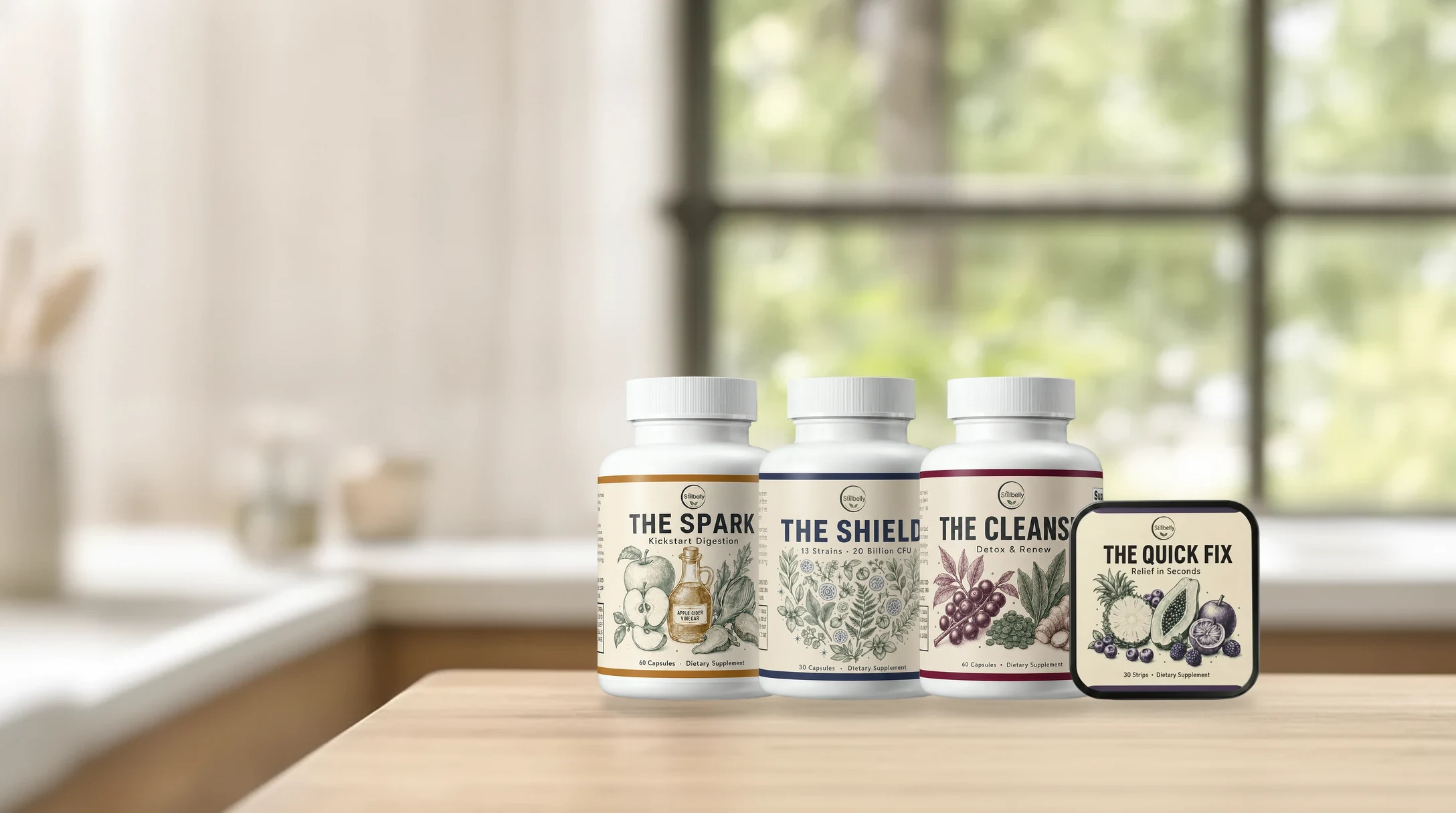 The Complete Stillbelly System in daily use